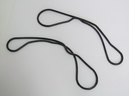 Прокладка крышки вала баланса (на блоке) 4D56/D4BA/D4BF/D4BH Starex/H-1/Porter/H-100/H-200/Galloper/Terracan 2.5L - фото 1