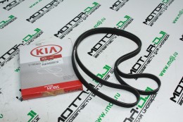 Ремень приводной Elantra HD J4/Ceed/Cerato 1.6 DOHC G4FC - фото 1