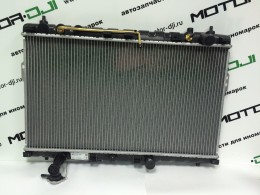 Радиатор охлаждения двигателя  Santa Fe (Санта Фе ТагАЗ) под АКПП - фото 1