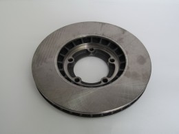 Диск тормозной Starex/H-1/H-200/Libero/Porter 2 (Старекс/H1/H200/Либеро/Портер 2) передний 2WD 2002-2007 - фото 1