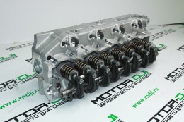 ГБЦ (головка блока) Галлопер 2 Паджеро 2 94- Н-1 Терракан D4BH в сборе, клапана оригинал, прямоуг форкамера - фото 1